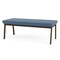 Lesro Newport 2 Seat Bench, 45 in W 21 in L 18.5 in H NP2001 - alternate 3